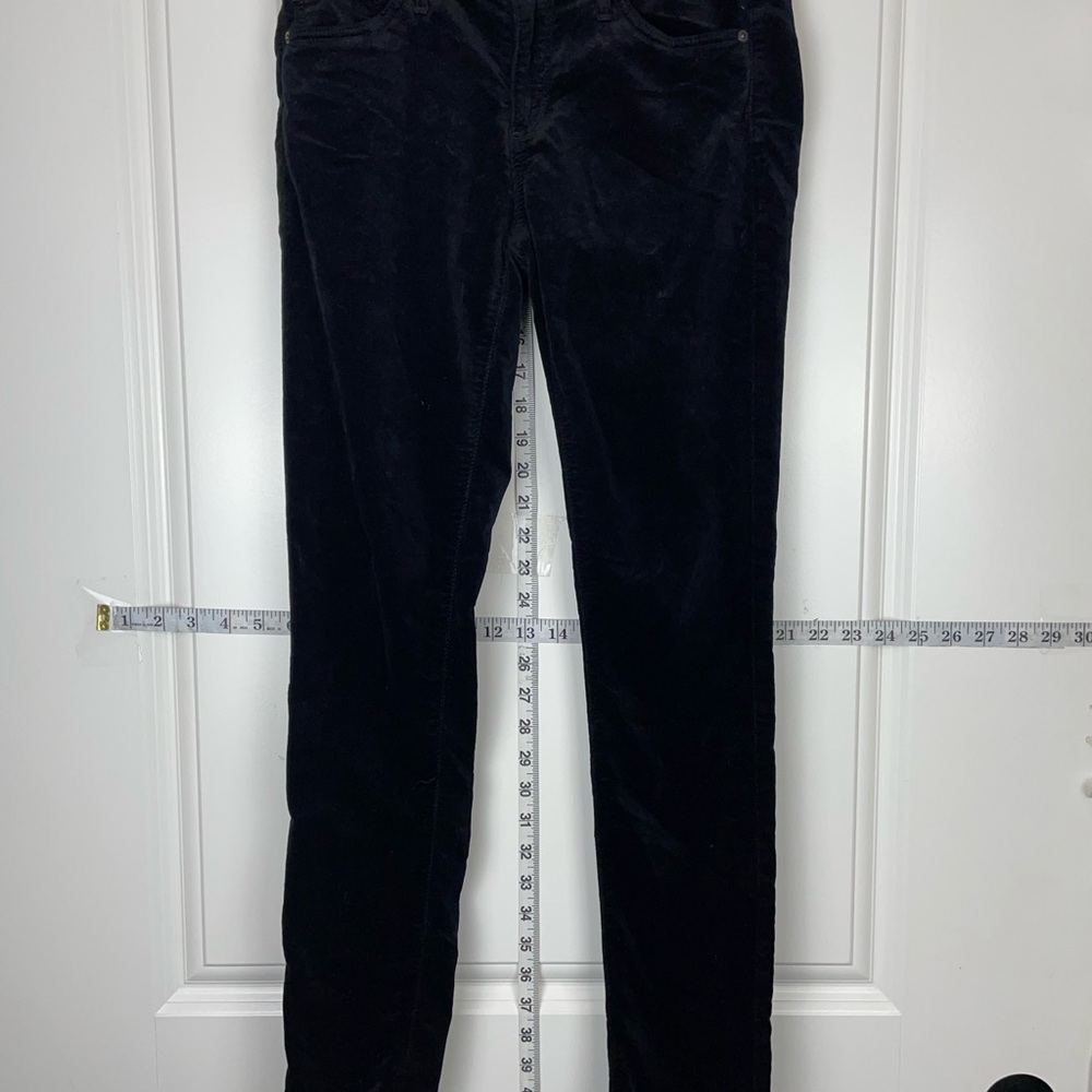 ADRIANO GOLDSHMIED Black Velvet Pants